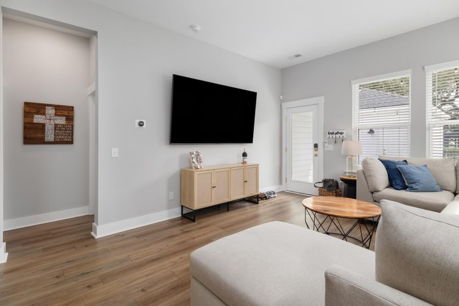 Furnished interior view inside a new home in , Charleston (Image 14). Furnished interior view inside a new home in , Charleston (Image 14).