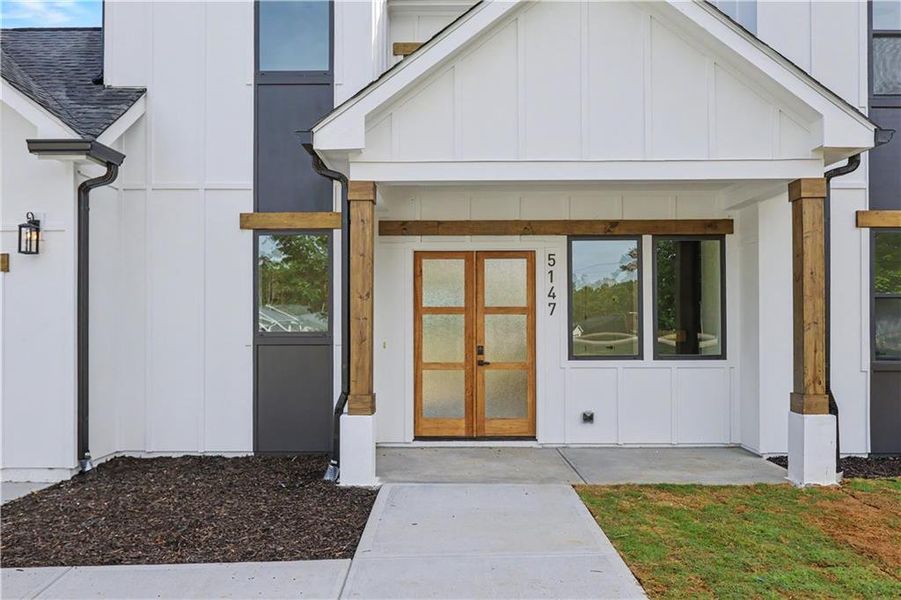 Exterior details and patio area of a home in , Gainesville (Image 21).