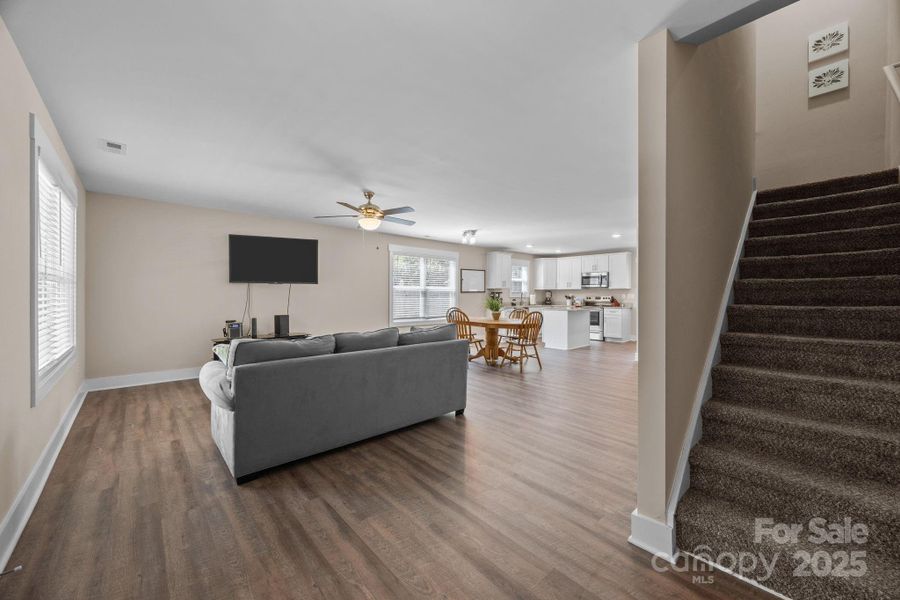 Furnished interior view inside a new home in , Fort Mill (Image 10).