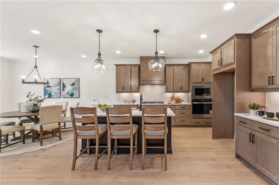 Furnished interior view inside a new home in Prescott Manor, Canton (Image 10).