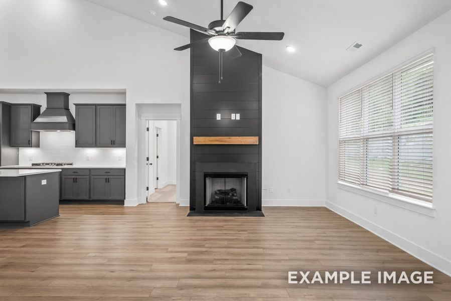 Spacious, unfurnished interior of a new home in Woods Crossing, Gallatin (Image 68).