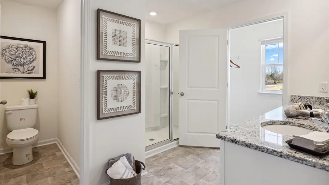 Furnished interior view inside a new home in Millstone Village, Morristown (Image 15).