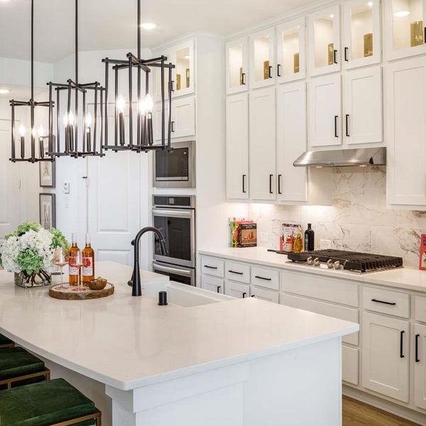 Furnished interior view inside a new home in Woodforest Townhomes, Montgomery (Image 31).