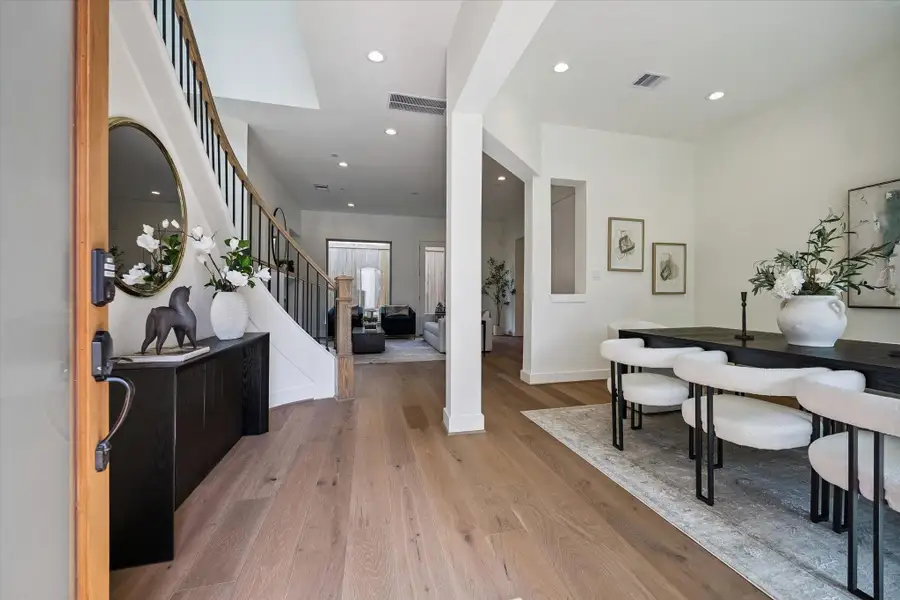 Furnished interior view inside a new home in , Houston (Image 4).