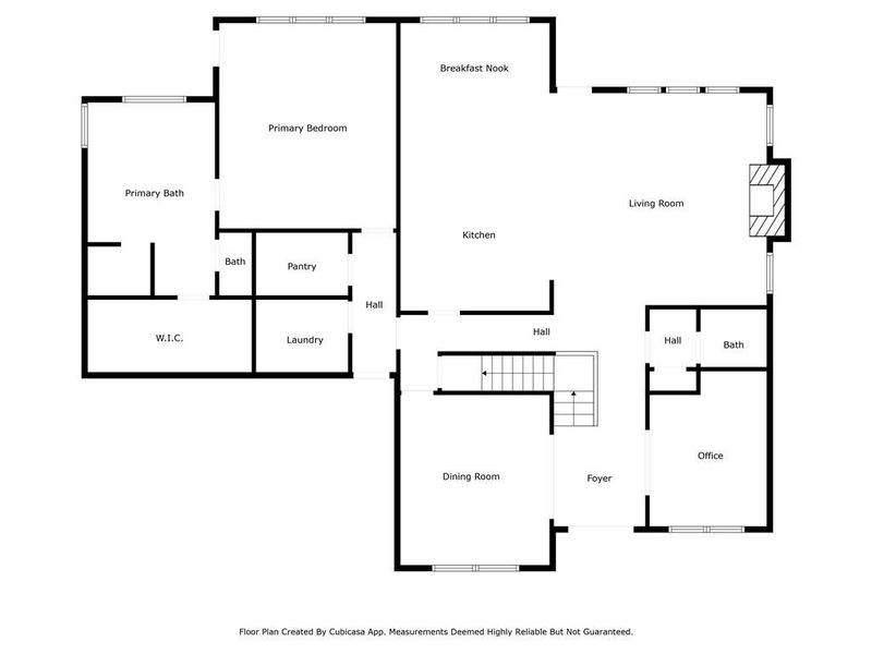 2D floor plan layout of this home in , Acworth, GA (Image 31).