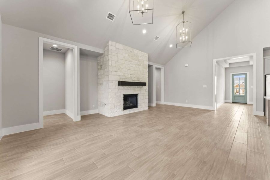 Spacious, unfurnished interior of a new home in Chapel Bend, Montgomery (Image 25). Spacious, unfurnished interior of a new home in Chapel Bend, Montgomery (Image 25).