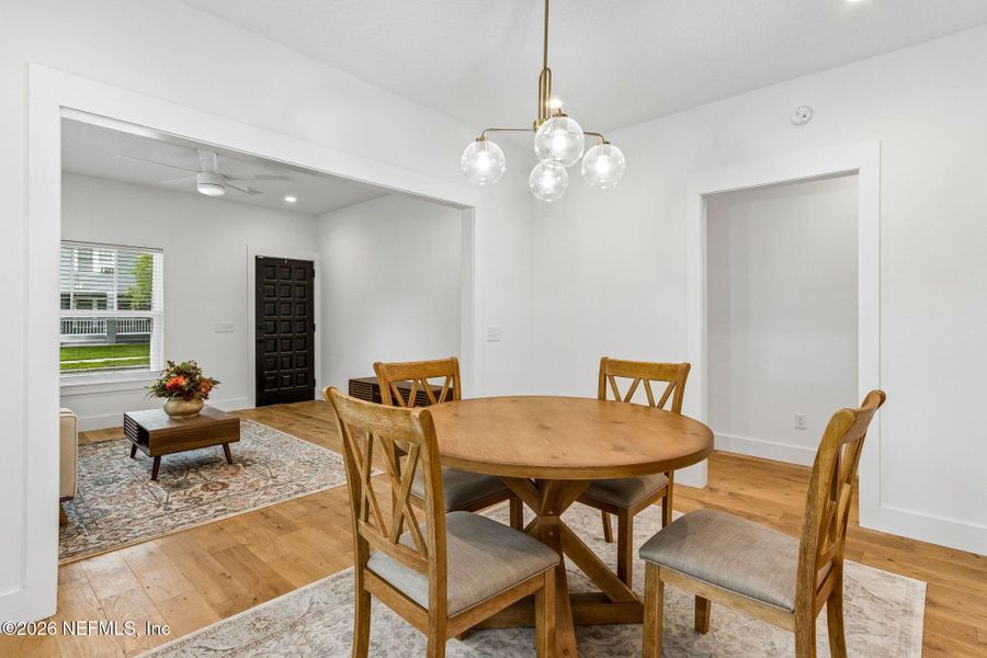 Furnished interior view inside a new home in , Jacksonville (Image 4).