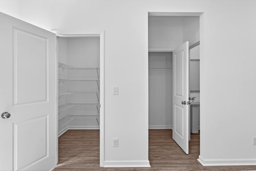 Spacious, unfurnished interior of a new home in Chandler Run, Tucker (Image 23). Spacious, unfurnished interior of a new home in Chandler Run, Tucker (Image 23).