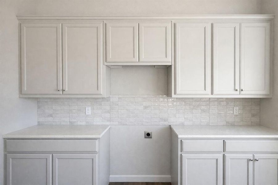 Furnished interior view inside a new home in Pitcock Addition, Graham (Image 5).