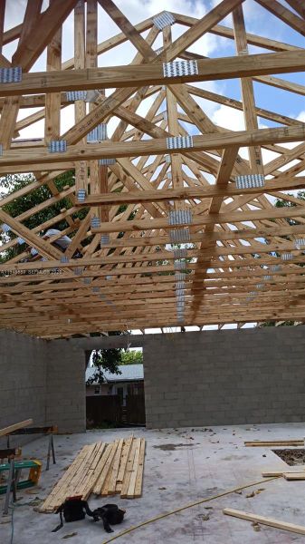 In-progress construction of a new home in , Fort Myers, FL (Image 6).