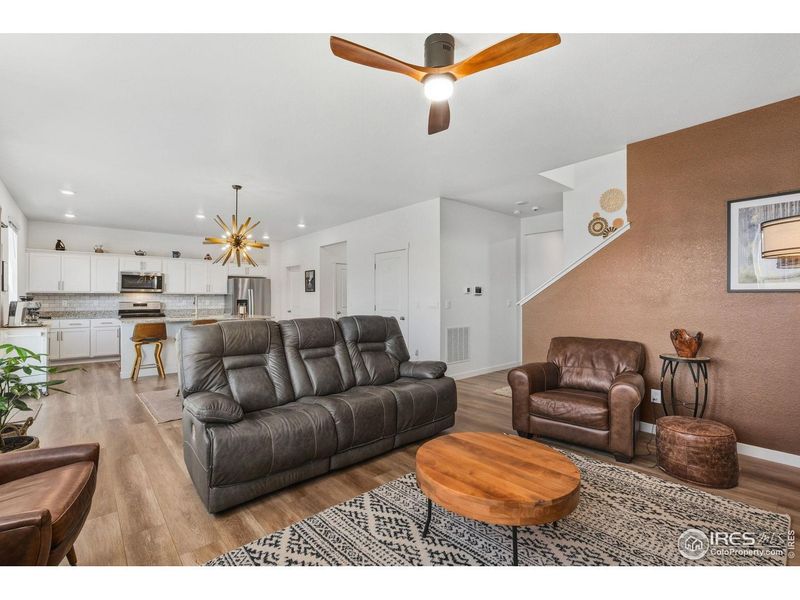 Furnished interior view inside a new home in Mallard Ridge, Johnstown (Image 13).