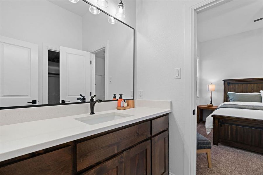 Furnished interior view inside a new home in , Garner (Image 11).