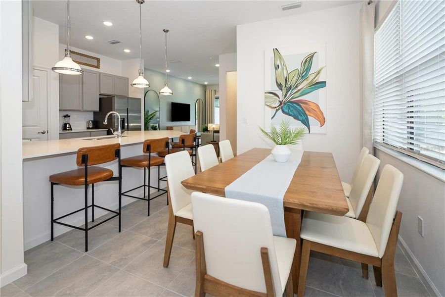 Furnished interior view inside a new home in , Orlando (Image 11).