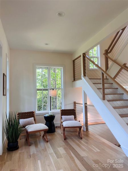 Furnished interior view inside a new home in , Asheville (Image 10). Furnished interior view inside a new home in , Asheville (Image 10).