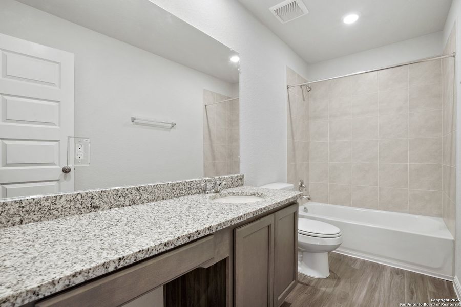 Furnished interior view inside a new home in Hunters Ranch, San Antonio (Image 13).