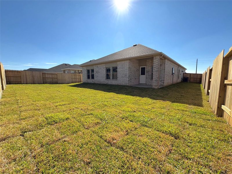 Exterior details and patio area of a home in Arabella on the Prairie, Richmond (Image 2).