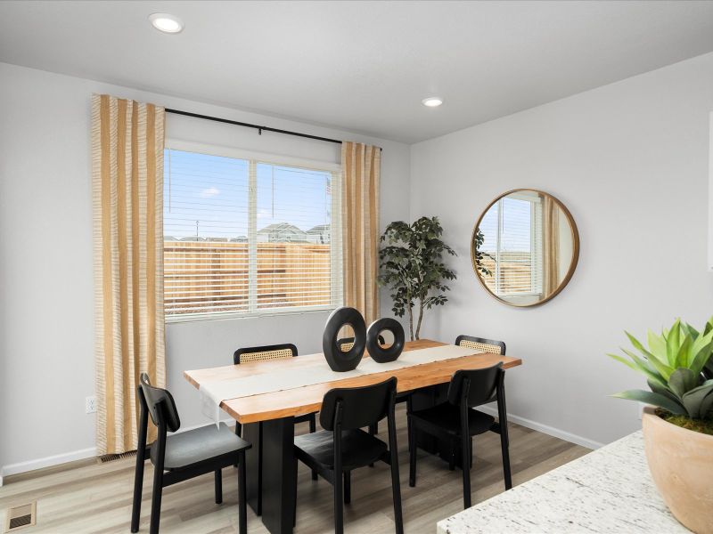 The Timberline floorplan interior image taken at a Meritage Homes community in Colorado Springs, CO.