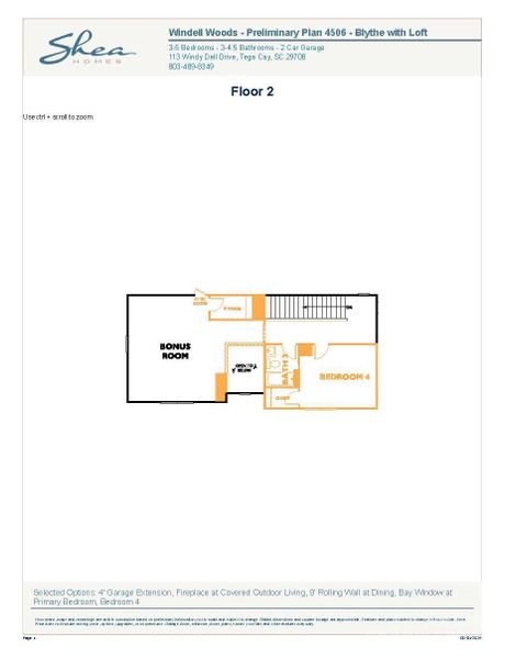 Floorplan - 2nd Floor