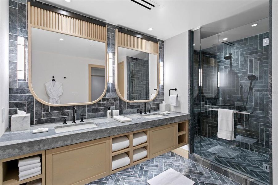 Furnished interior view inside a new home in , Tampa (Image 68).