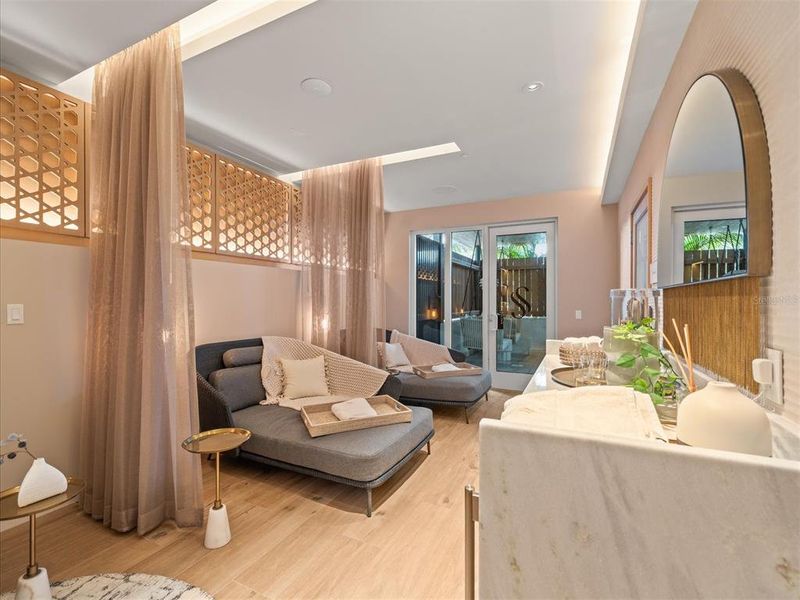 Furnished interior view inside a new home in , Clearwater (Image 17).