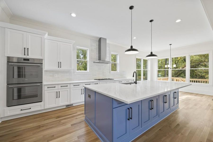 Furnished interior view inside a new home in , Madison (Image 10).