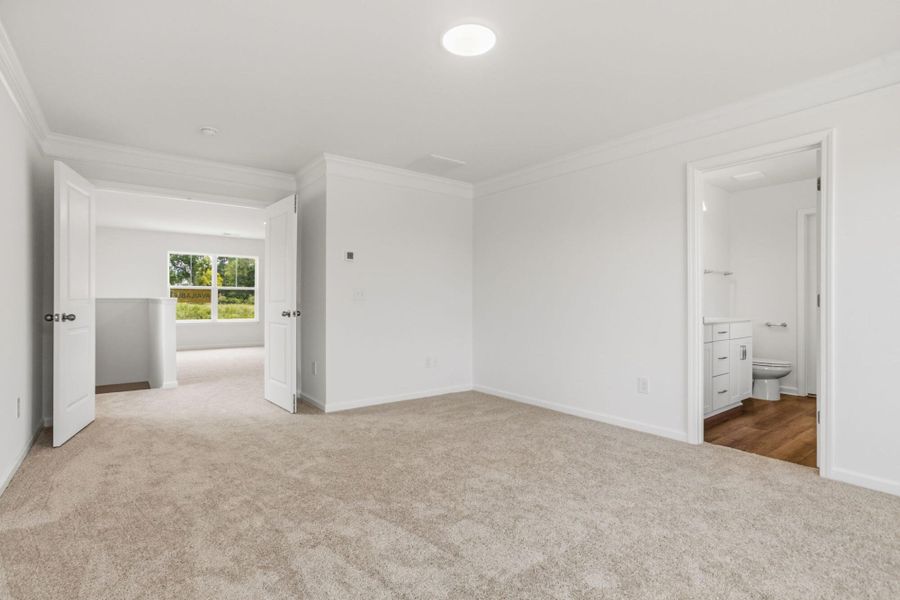 Spacious, unfurnished interior of a new home in Bellevue, Greenville (Image 15).