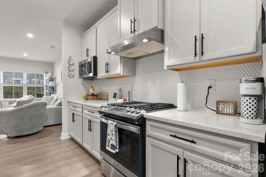 Furnished interior view inside a new home in , Denver (Image 35).