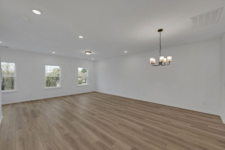 Spacious, unfurnished interior of a new home in Sweetbriar Place, Lebanon (Image 10). Spacious, unfurnished interior of a new home in Sweetbriar Place, Lebanon (Image 10).
