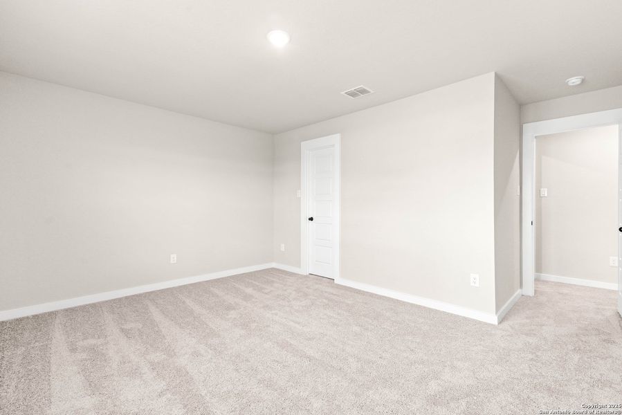 Spacious, unfurnished interior of a new home in Morgan Meadows, San Antonio (Image 21). Spacious, unfurnished interior of a new home in Morgan Meadows, San Antonio (Image 21).