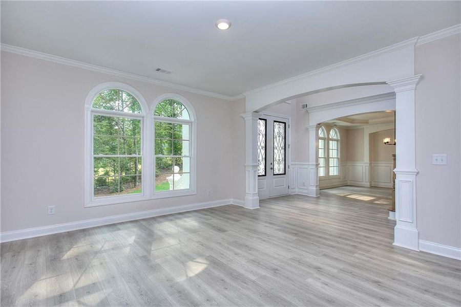 Spacious, unfurnished interior of a new home in , Conyers (Image 41). Spacious, unfurnished interior of a new home in , Conyers (Image 41).