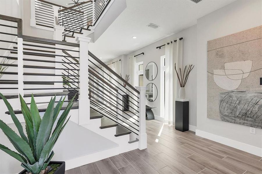Furnished interior view inside a new home in Aqua Single Family Homes, Bradenton (Image 25).