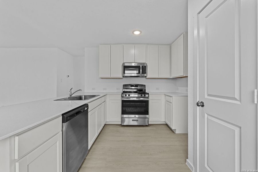 Furnished interior view inside a new home in Randolph Crossing, Converse (Image 10).