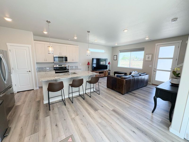 Furnished interior view inside a new home in Fickel Farm, Berthoud (Image 4).