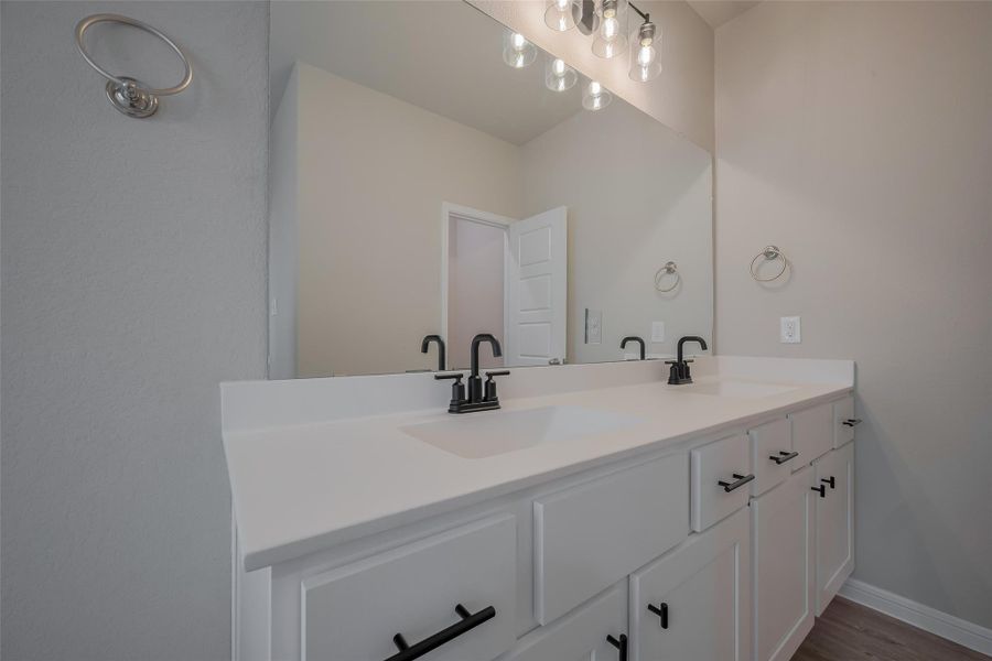 Furnished interior view inside a new home in La Segarra, Brookshire (Image 17). Furnished interior view inside a new home in La Segarra, Brookshire (Image 17).