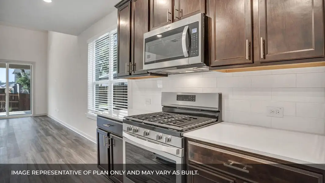 Furnished interior view inside a new home in Rosenbusch Ranch, Leander (Image 10). Furnished interior view inside a new home in Rosenbusch Ranch, Leander (Image 10).