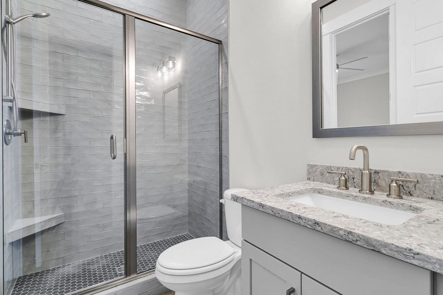 Furnished interior view inside a new home in , Mount Pleasant (Image 18).