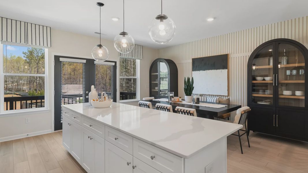 Furnished interior view inside a new home in Daybreak, Newnan (Image 13).