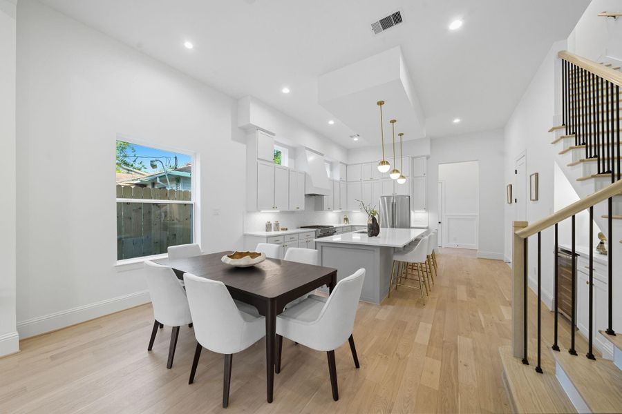 Furnished interior view inside a new home in , Houston (Image 14).