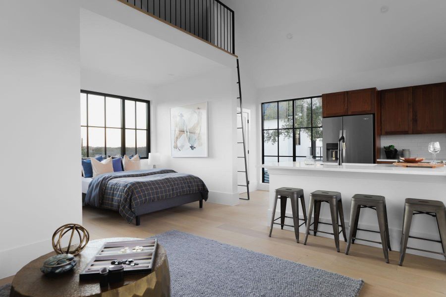 Furnished interior view inside a new home in , Austin (Image 33).