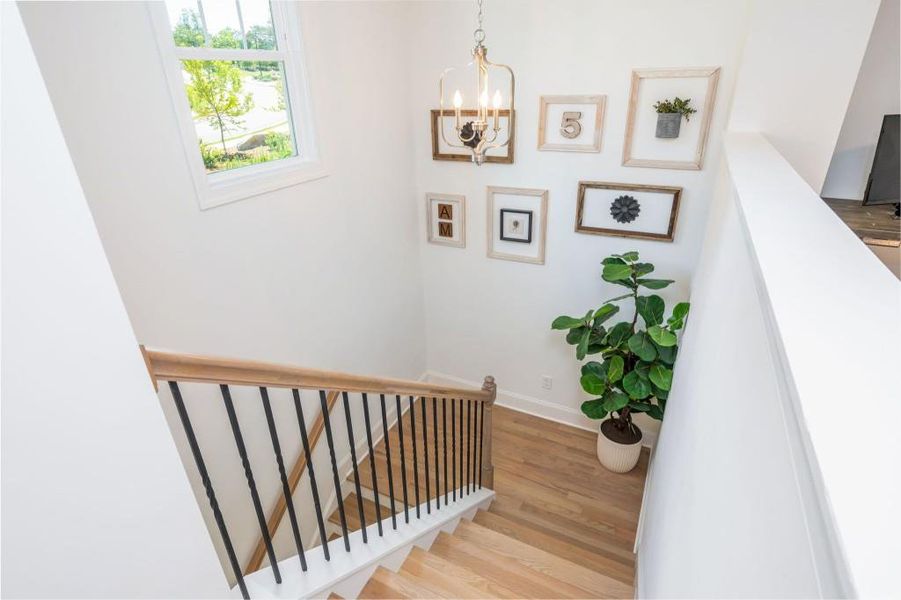 Furnished interior view inside a new home in Liberty Springs, Woodstock (Image 22).