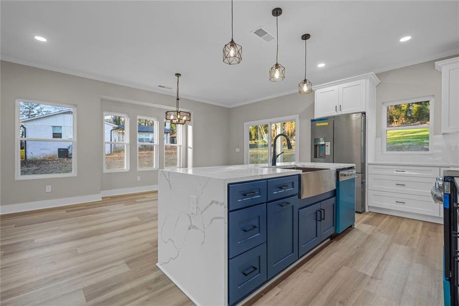 Furnished interior view inside a new home in , Lawrenceville (Image 15).