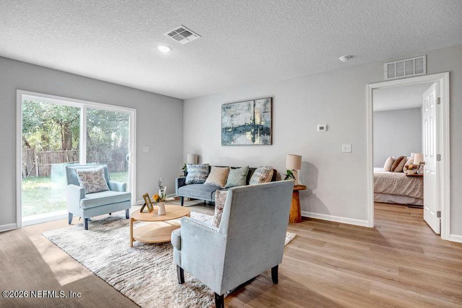 Furnished interior view inside a new home in , Jacksonville (Image 6).