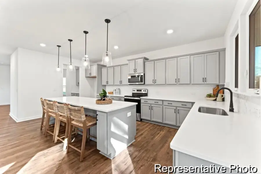 Furnished interior view inside a new home in Streamside, Red Cross (Image 6).