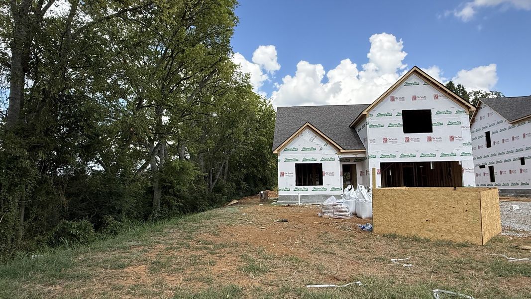 In-progress construction of a new home in Robinson Meadows, Murfreesboro, TN (Image 3).