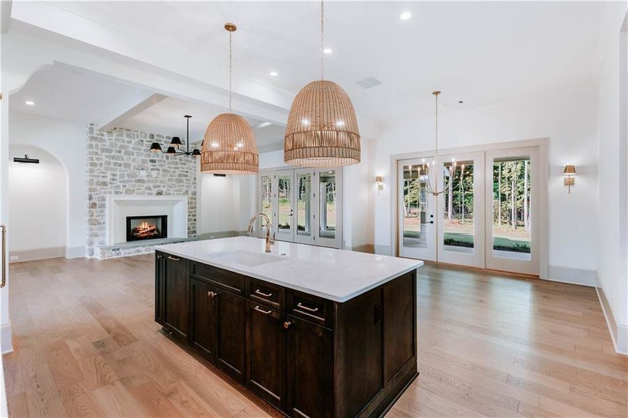 Furnished interior view inside a new home in , Jefferson (Image 7).