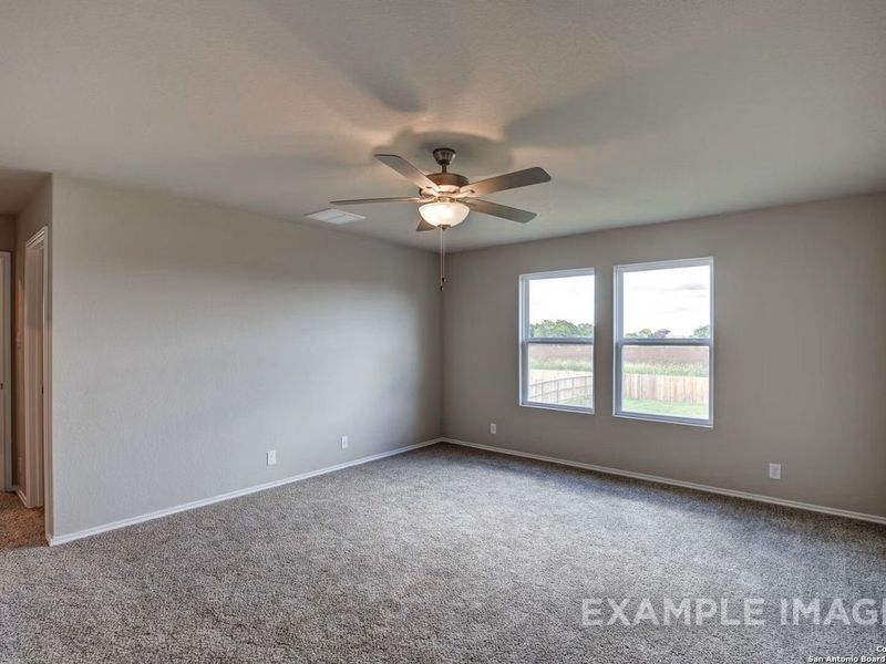 Spacious, unfurnished interior of a new home in Comanche Ridge, San Antonio (Image 19).