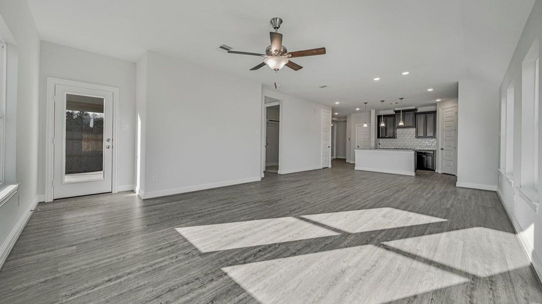 Representative furnished interior of a home built from the Bali by Brightland Homes in Bridgeland Creekland Village, Cypress (Image 5).
