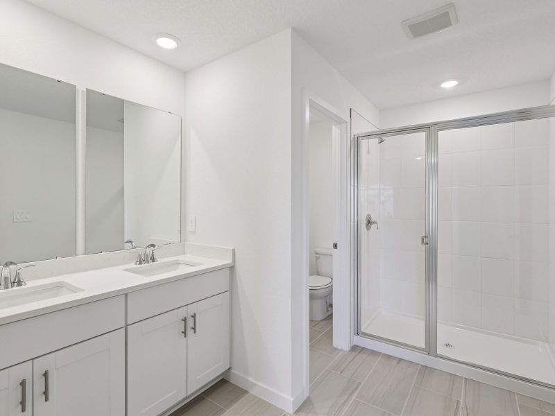 Furnished interior view inside a new home in Flagler Village - Signature Series, Palm Coast (Image 6).