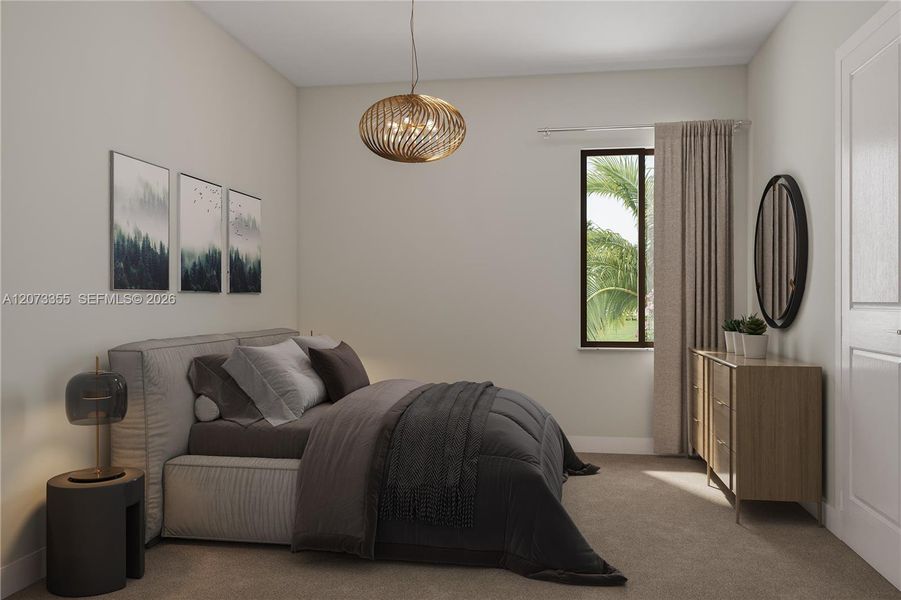 Furnished interior view inside a new home in Parkland Royale, Parkland (Image 14). Furnished interior view inside a new home in Parkland Royale, Parkland (Image 14).