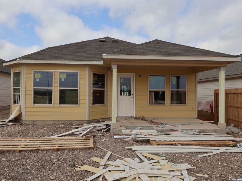 In-progress construction of a new home in Meadows at Clear Springs, New Braunfels, TX (Image 20). In-progress construction of a new home in Meadows at Clear Springs, New Braunfels, TX (Image 20).